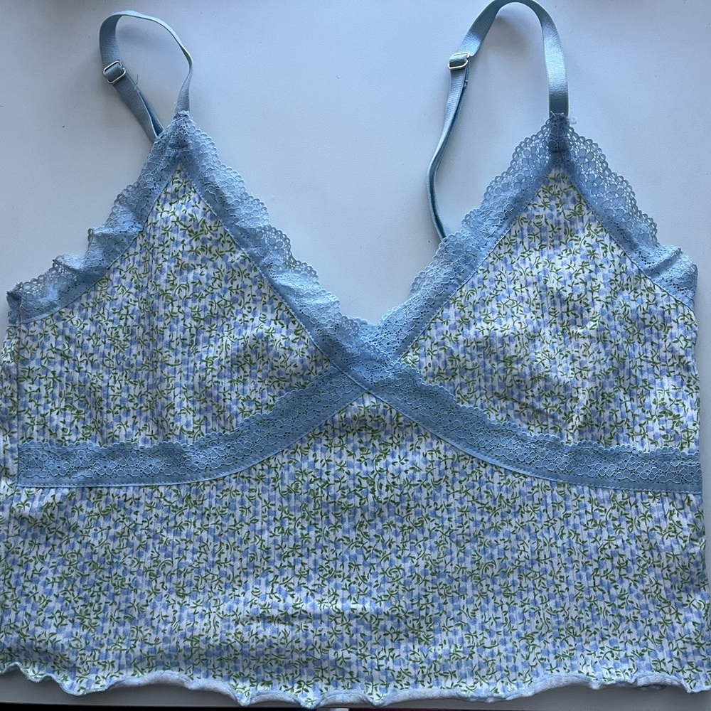 Floral tank top